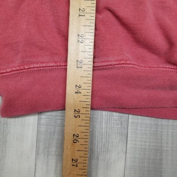 ✅Breezin Up Longboat Key Pullover Sweatshirt 1/4 Zip Women’s S Red Winter Shirt - Picture 7 of 10